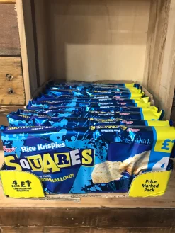 [New user benefits]44x Kellogg's Rice Krispies Marshmallow Squares bar (11×4 Bars)