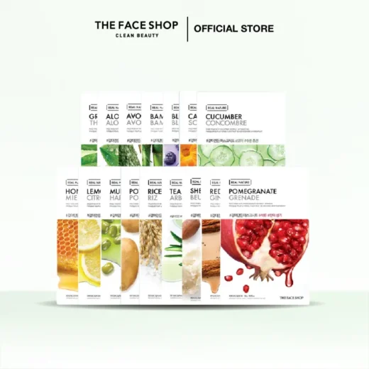 THE FACE SHOP Real Nature Mask Sheet Skincare Sheet Mask Masker Muka