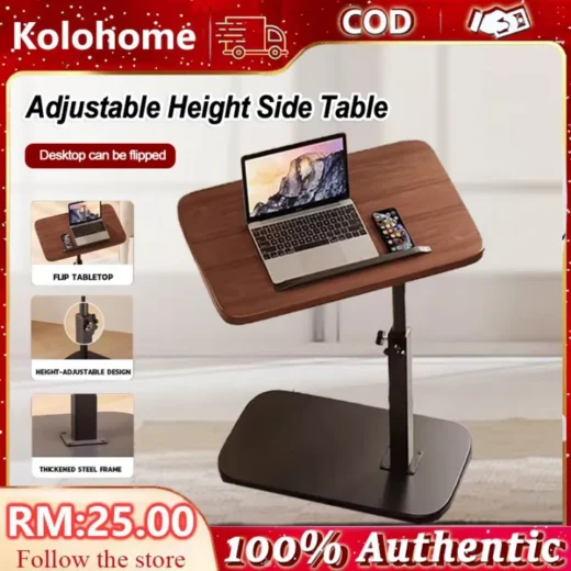 Mobile Coffee Table With Adjustable Height Sofa Bedroom Bedside Small Coffee Table Side Table