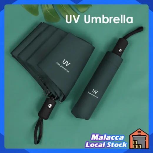 Umbrella Sunscreen Anti UV Auto/Manual Open Close Payung 8 Ribs Large Umbrella Travel Windproof Umbrella