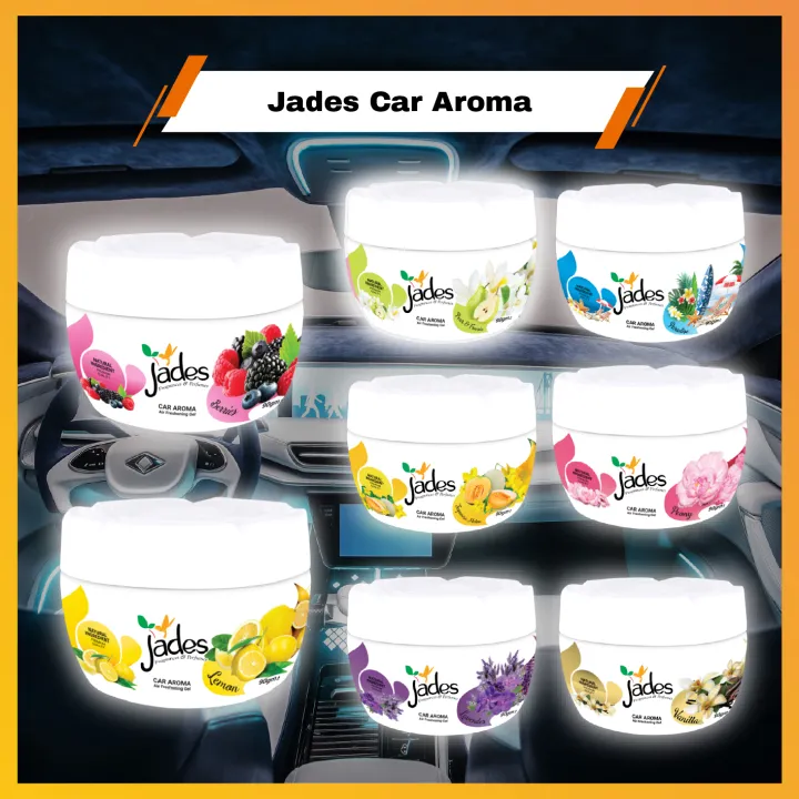 100% Original Jades Car Aroma Gel 90gm Perfume Car Ready Stock