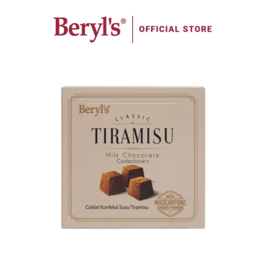 Beryl's Coklat Konfeksi Susu Tiramisu | Beryl's Classic Tiramisu Milk Chocolate Confectionery 65g