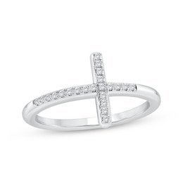 Diamond Wedding Band 1/4 ct tw 14K White Gold